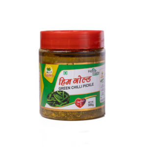 Green Chilli Pickle (Homemade)